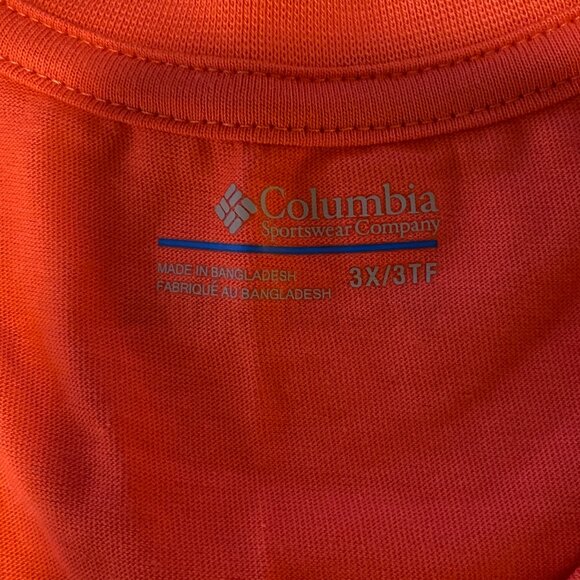 Columbia NWT, women's size 3X, North Cascades Tank top in orange. - Picture 5 of 7